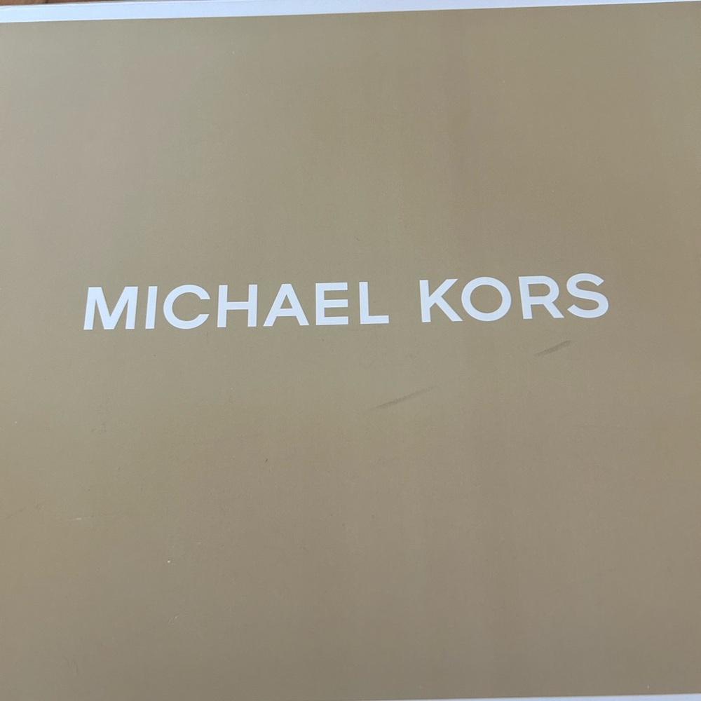 Michael Kors Jet Set Travel Small Flap Clutch Crossbody Bag (brown + red) - Picture 12 of 12